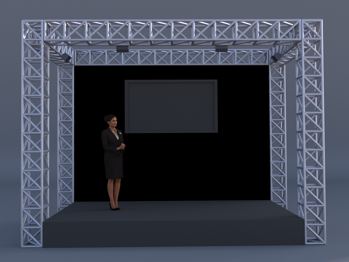 SQUARE AMERICAN base 30 cm